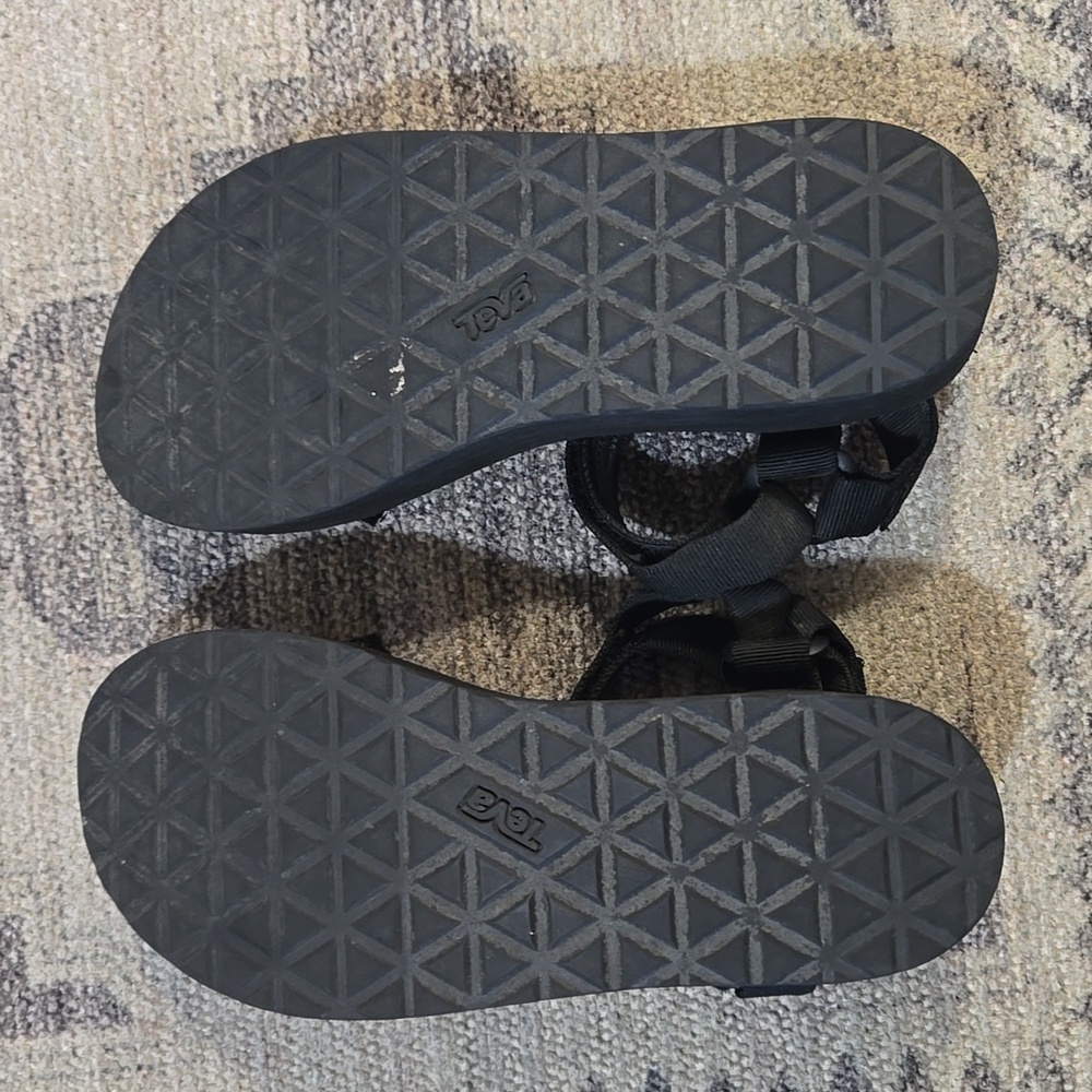 Teva Universal Platform Black Adjustable Sandals - image 7